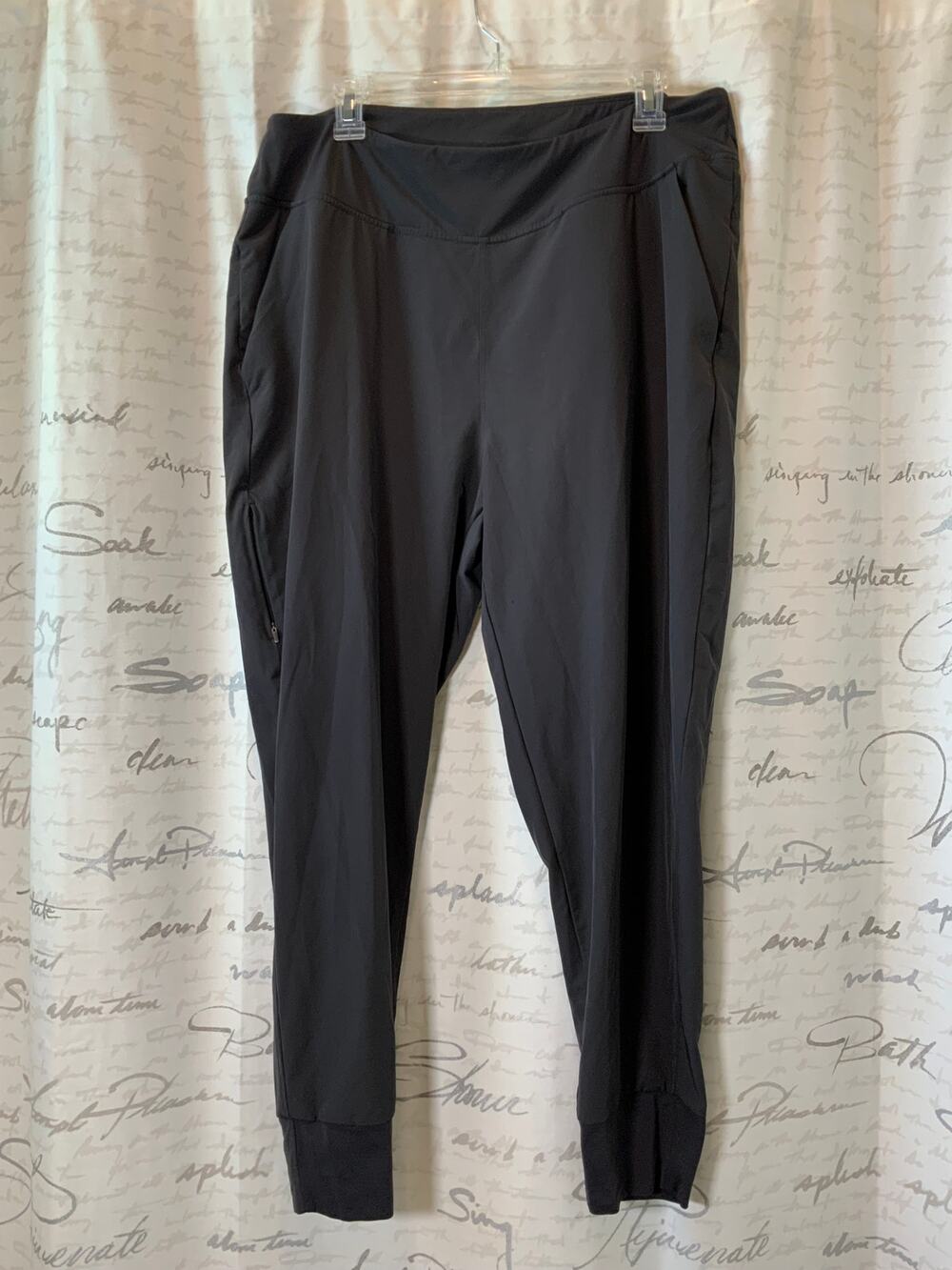 Patagonia Women's Black Joggers XL Gorpcore Hiking Activewear